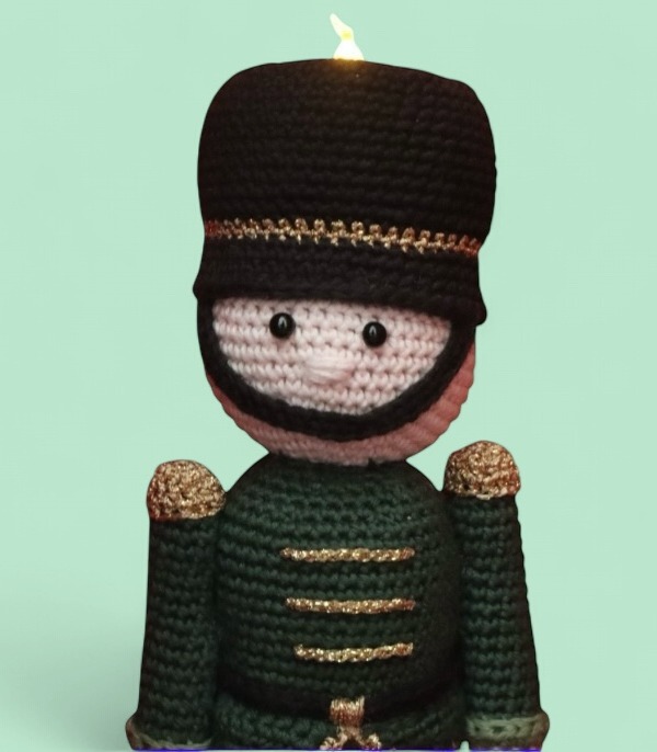 Nøddeknækker med lys