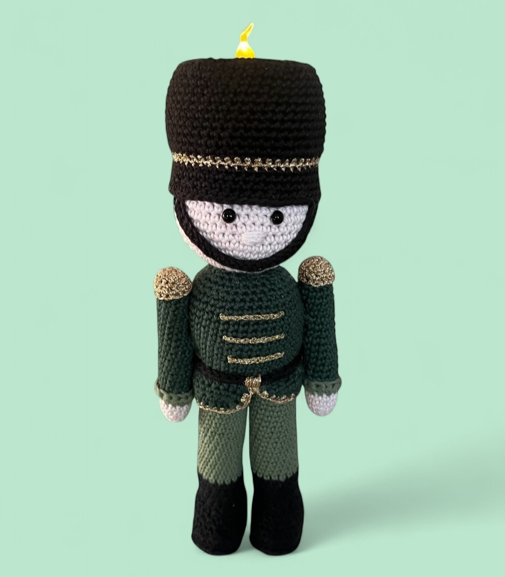 Nøddeknækker med lys